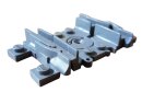 32 Lego Eisenbahn Flexibles Schienenelement Neudunkelgrau 88492c00