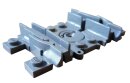 32 Lego Eisenbahn Flexibles Schienenelement Neudunkelgrau 88492c00